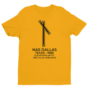 NAS DALLAS (NBE; KNBE) in GRAND PRAIRIE; TEXAS (TX) c.1960-1998 T-Shirt