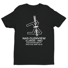 Load image into Gallery viewer, NAS GLENVIEW (NBU; KNBU) in GLENVIEW; IL c. 1995 T-shirt