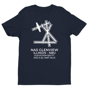 NAS GLENVIEW in GLENVIEW; ILLINOIS (IL) c.1945 T-shirt