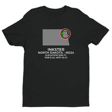 Load image into Gallery viewer, ND24 facility map in INKSTER; NORTH DAKOTA, Black
