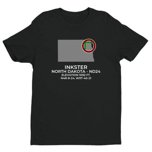 ND24 facility map in INKSTER; NORTH DAKOTA, Black