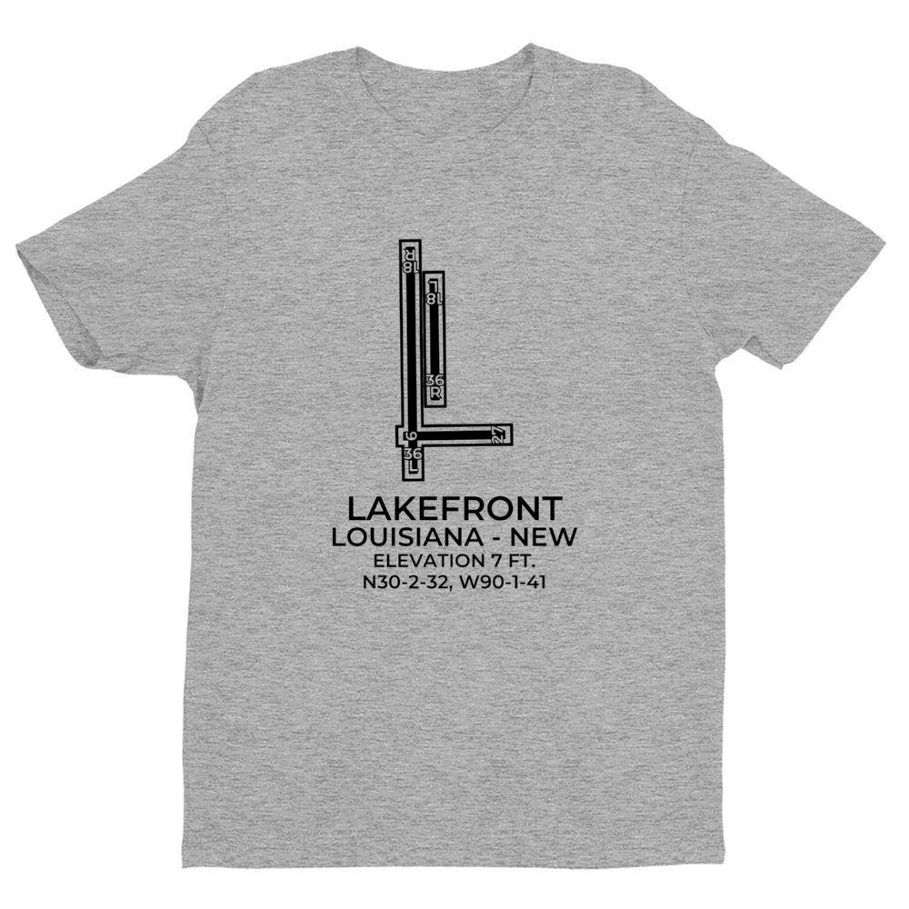 NEW facility map in NEW ORLEANS; LOUISIANA