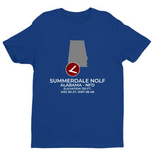 Load image into Gallery viewer, NFD facility map in SUMMERDALE; ALABAMA, Royal Blue