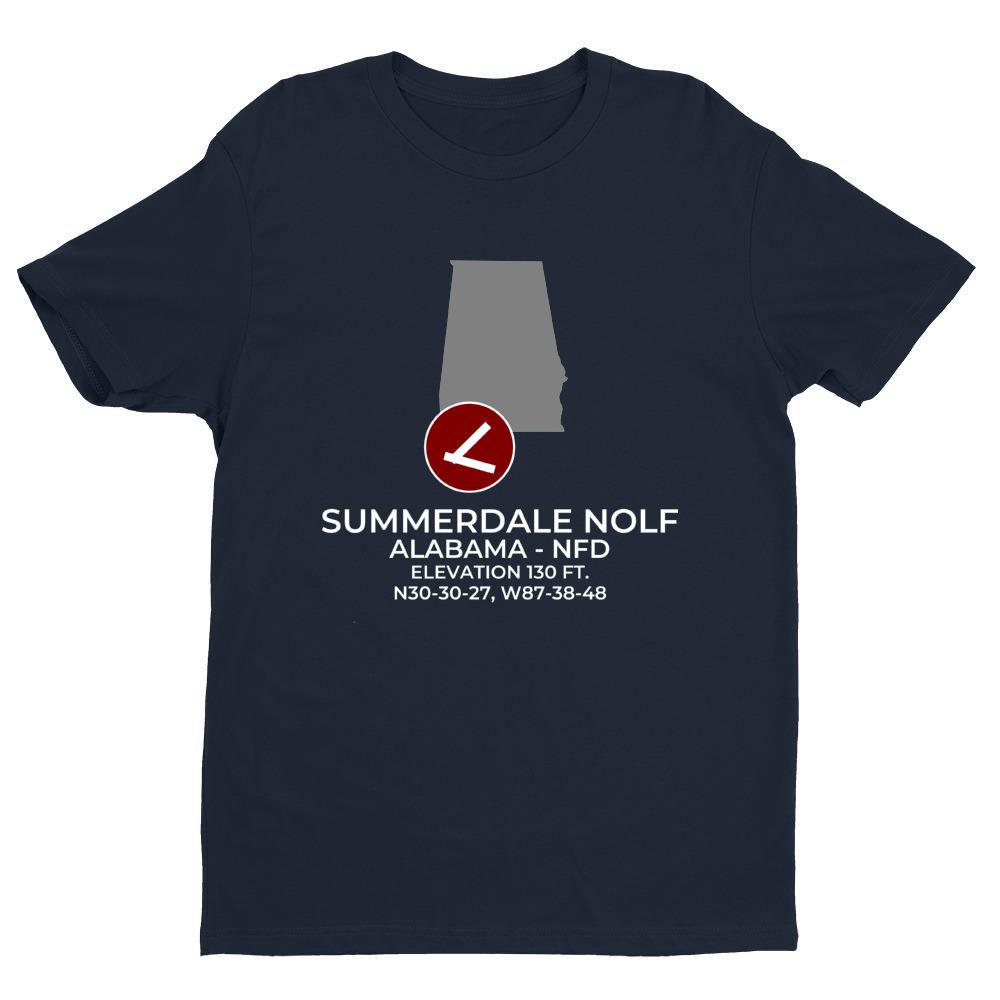 NFD facility map in SUMMERDALE; ALABAMA, Navy