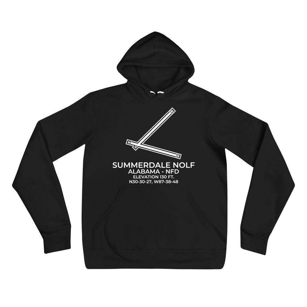 NFD facility map in SUMMERDALE; ALABAMA Hoodie
