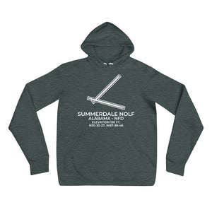 NFD facility map in SUMMERDALE; ALABAMA Hoodie