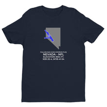 Load image into Gallery viewer, NFL facility map in FALLON; NEVADA, Navy