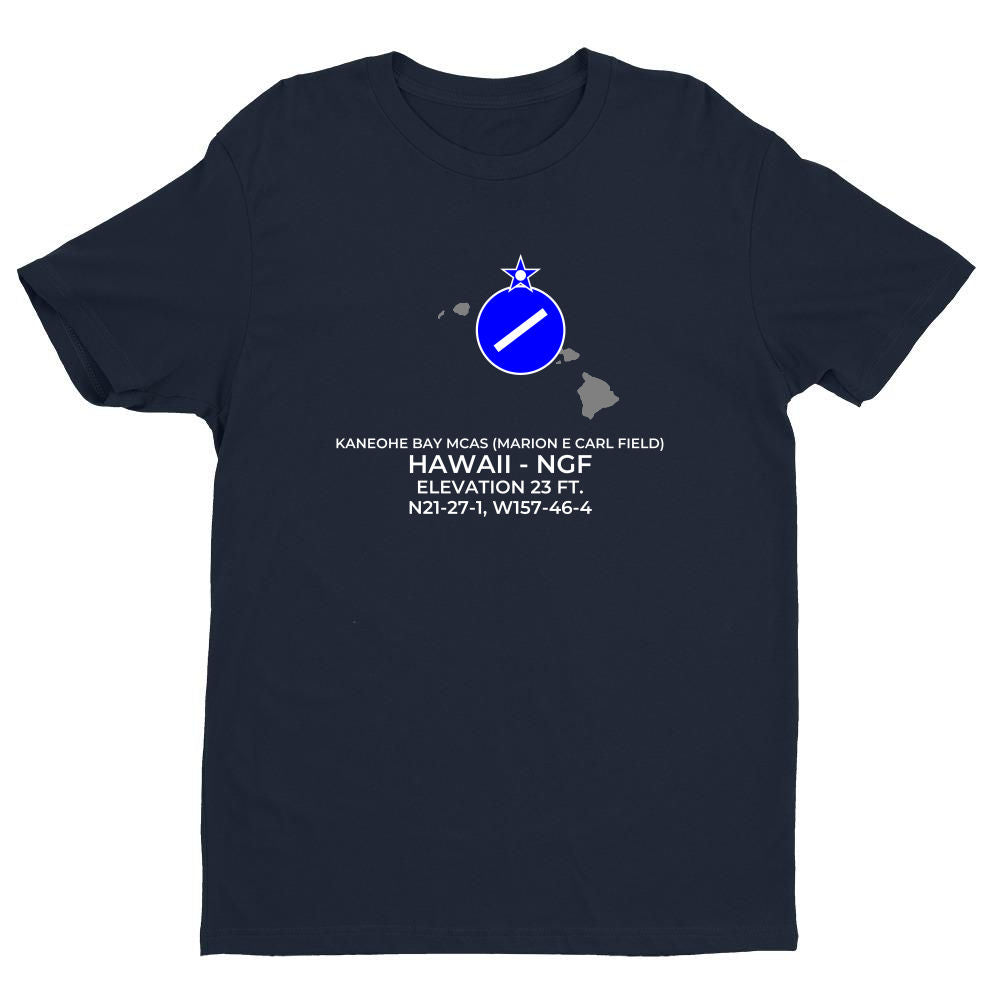 KANEOHE BAY MCAS (MARION E CARL FIELD) in KANEOHE; HAWAII (NGF; PHNG) T-Shirt