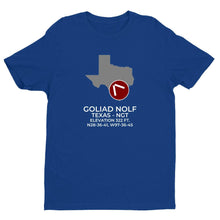 Load image into Gallery viewer, NGT facility map in BERCLAIR; TEXAS, Royal Blue