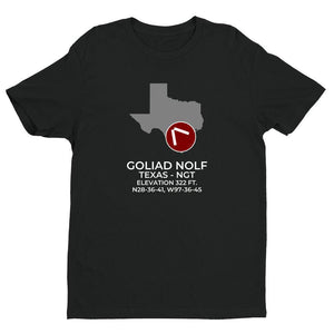 NGT facility map in BERCLAIR; TEXAS, Black