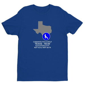 NGW facility map in CORPUS CHRISTI; TEXAS, Royal Blue