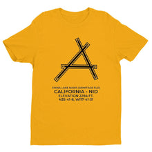 Load image into Gallery viewer, nid china lake ca t shirt, Yellow