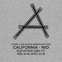 Load image into Gallery viewer, nid china lake ca t shirt, Gray