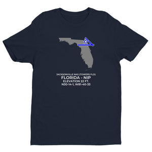 NIP facility map in JACKSONVILLE; FLORIDA, Navy