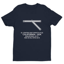 Load image into Gallery viewer, njk el centro ca t shirt, Navy