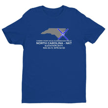 Load image into Gallery viewer, NKT facility map in CHERRY POINT; NORTH CAROLINA, Royal Blue