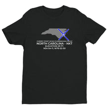 Load image into Gallery viewer, NKT facility map in CHERRY POINT; NORTH CAROLINA, Black