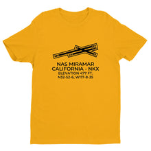 Load image into Gallery viewer, NAS MIRAMAR (NKX; KNKX) near SAN DIEGO; CALIFORNIA (CA) c.1990 T-Shirt