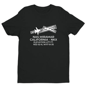 NAS MIRAMAR (NKX; KNKX) near SAN DIEGO; CALIFORNIA (CA) c.1990 T-Shirt
