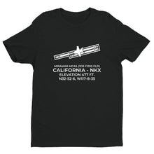Load image into Gallery viewer, MIRAMAR MCAS (JOE FOSS FLD) in SAN DIEGO; CALIFORNIA (NKX; KNKX) T-Shirt