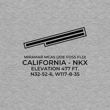 Load image into Gallery viewer, nkx san diego ca t shirt, Gray