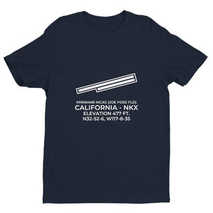 nkx san diego ca t shirt, Navy
