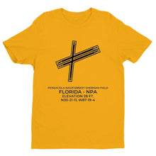 Load image into Gallery viewer, npa pensacola fl t shirt, Yellow