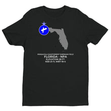 Load image into Gallery viewer, NPA facility map in PENSACOLA; FLORIDA, Black