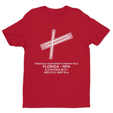 Load image into Gallery viewer, npa pensacola fl t shirt, Red