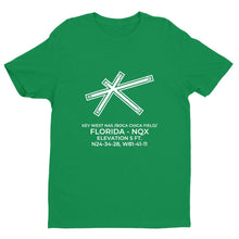 Load image into Gallery viewer, nqx key west fl t shirt, Green
