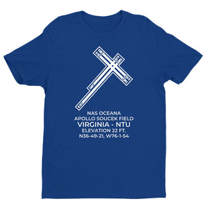 NAS OCEANA / APOLLO SOUCEK FIELD in VIRGINIA BEACH; VIRGINIA (NTU; KNTU) T-Shirt