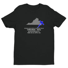 Load image into Gallery viewer, NTU facility map in VIRGINIA BEACH; VIRGINIA, Black