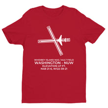 Load image into Gallery viewer, WHIDBEY ISLAND NAS /AULT FIELD/ in OAK HARBOR; WASHINGTON (NUW; KNUW) T-Shirt
