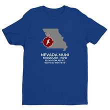 Load image into Gallery viewer, NVD facility map in NEVADA; MISSOURI, Royal Blue