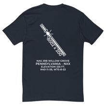 Load image into Gallery viewer, NAS JRB WILLOW GROVE (NXX; KNXX) outside WILLOW GROVE; PENNSYLVANIA (PA) T-shirt