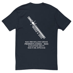 NAS JRB WILLOW GROVE (NXX; KNXX) outside WILLOW GROVE; PENNSYLVANIA (PA) T-shirt
