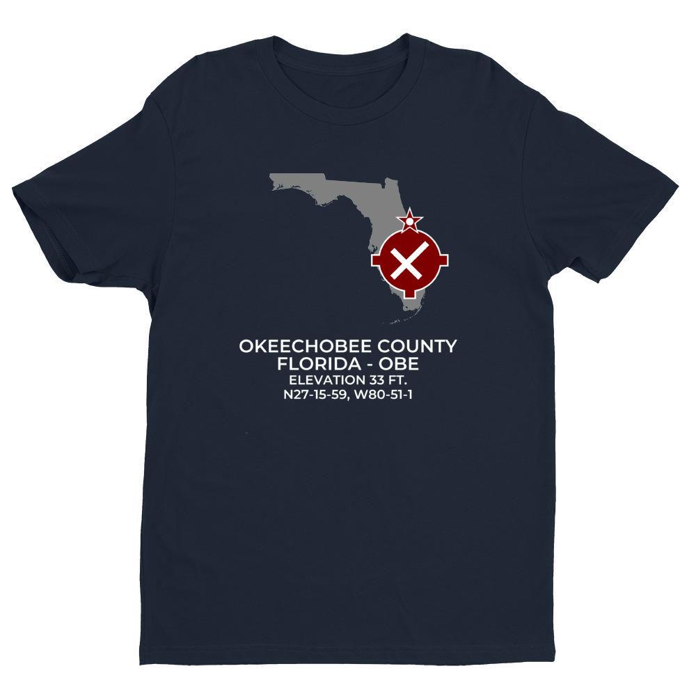 OBE facility map in OKEECHOBEE; FLORIDA, Navy