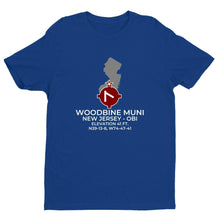 Load image into Gallery viewer, OBI facility map in WOODBINE; NEW JERSEY, Royal Blue