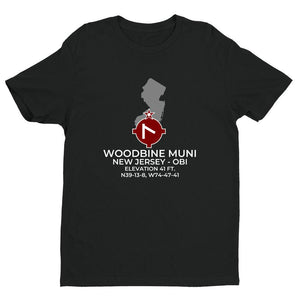 OBI facility map in WOODBINE; NEW JERSEY, Black