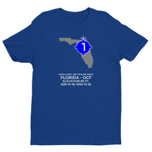 Load image into Gallery viewer, OCF facility map in OCALA; FLORIDA, Royal Blue
