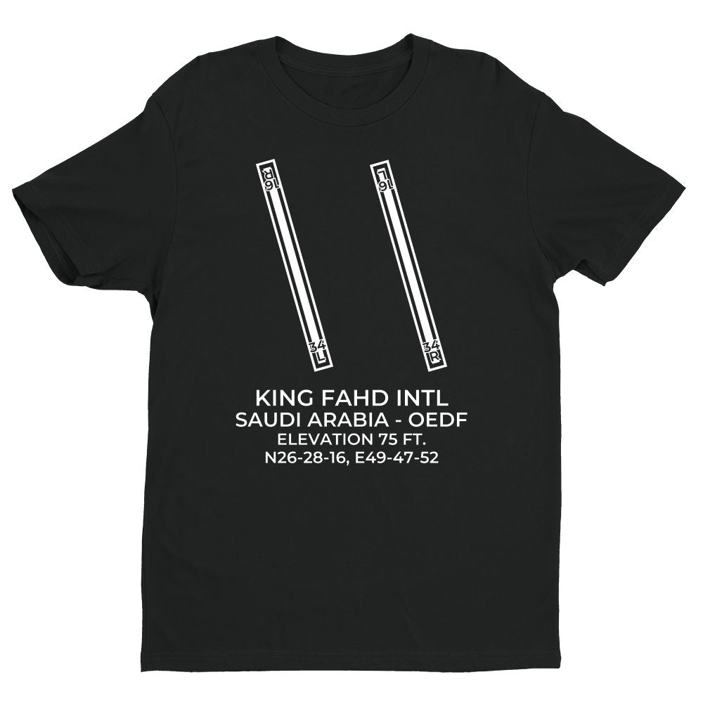 KING FAHD INTERNATIONAL (DMM; OEDF) in ASH SHARQIYAH; SAUDI ARABIA (SA) T-Shirt