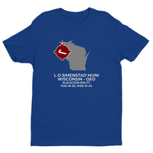 Load image into Gallery viewer, OEO facility map in OSCEOLA; WISCONSIN, Royal Blue