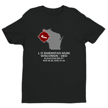 Load image into Gallery viewer, OEO facility map in OSCEOLA; WISCONSIN, Black