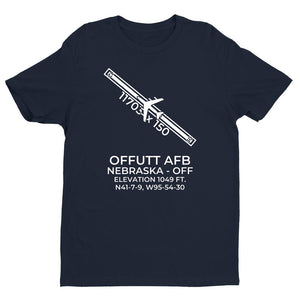 OFFUTT AFB in OMAHA; NEBRASKA (OFF; KOFF) T-Shirt