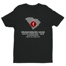 Load image into Gallery viewer, OGB facility map in ORANGEBURG; SOUTH CAROLINA, Black
