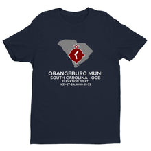 Load image into Gallery viewer, OGB facility map in ORANGEBURG; SOUTH CAROLINA, Navy