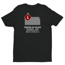 Load image into Gallery viewer, OIN facility map in OBERLIN; KANSAS, Black