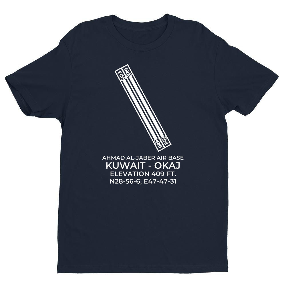 AHMAD AL-JABER AIR BASE (XIJ; OKAJ) in KUWAIT (KU) T-Shirt – Wild