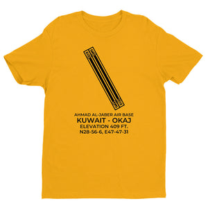 AHMAD AL-JABER AIR BASE (XIJ; OKAJ) in KUWAIT (KU) T-Shirt