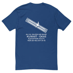 ALI AL SALEM AIR BASE (OKAS) in KUWAIT (KU) T-shirt